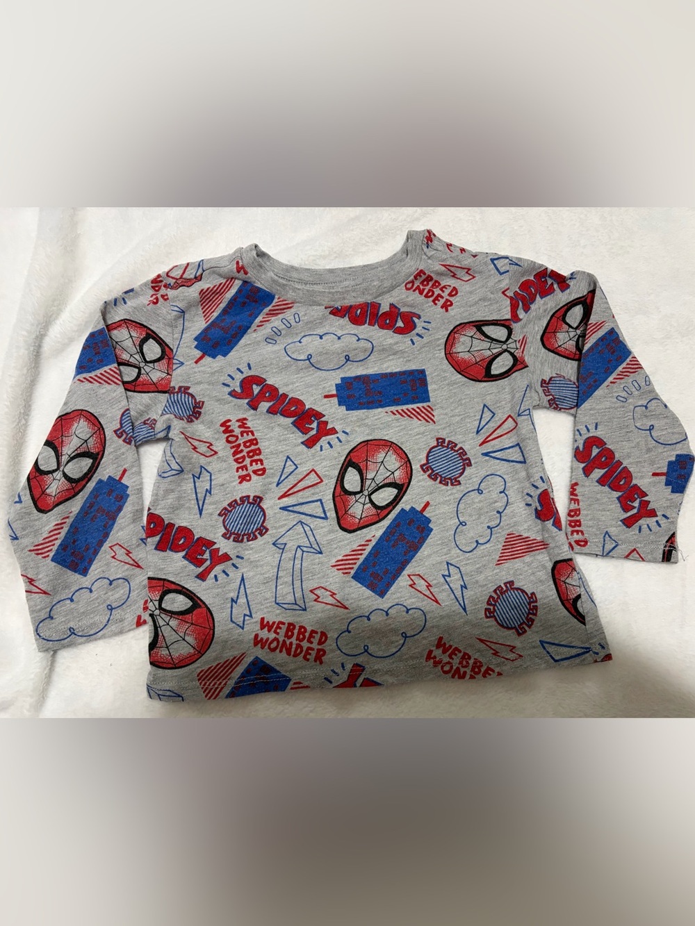 Kids 3T Marvel Spider-Man Long Sleeve Tee